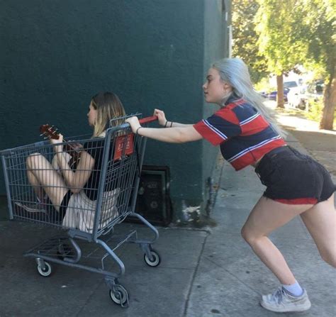 billie eilish shopping cart